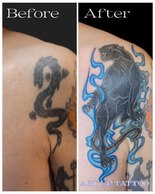 トライバルのカバーアップ